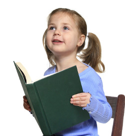 Girl reading